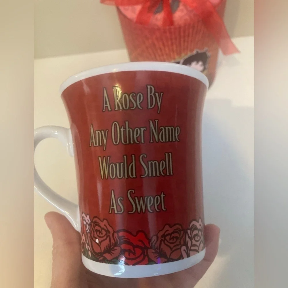 Betty boop collectors cup and coaster in cute box